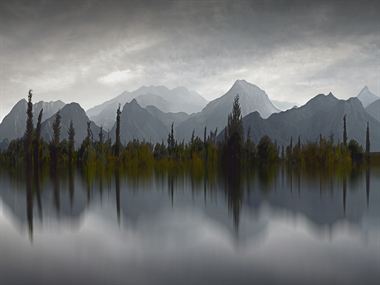 Picture of Mountains' Reflection