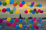 Picture of Balloon and Maiden's Tower